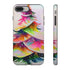 Swooshy Christmas Tree - Impact Resistant Phone Case iPhone 8 Plus Matte